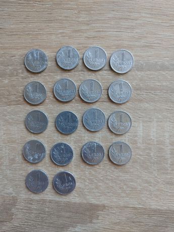 Zestaw monet 1 grosz rok 1949 18 sztuk