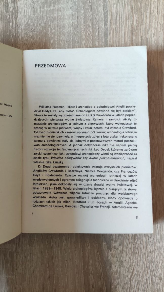 Książka archeologia starożytne odkrycia * Lot w przeszłość Deuel