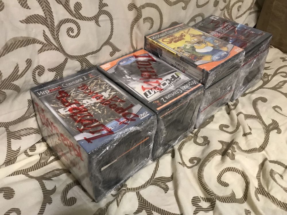 Продам PS2 с играми