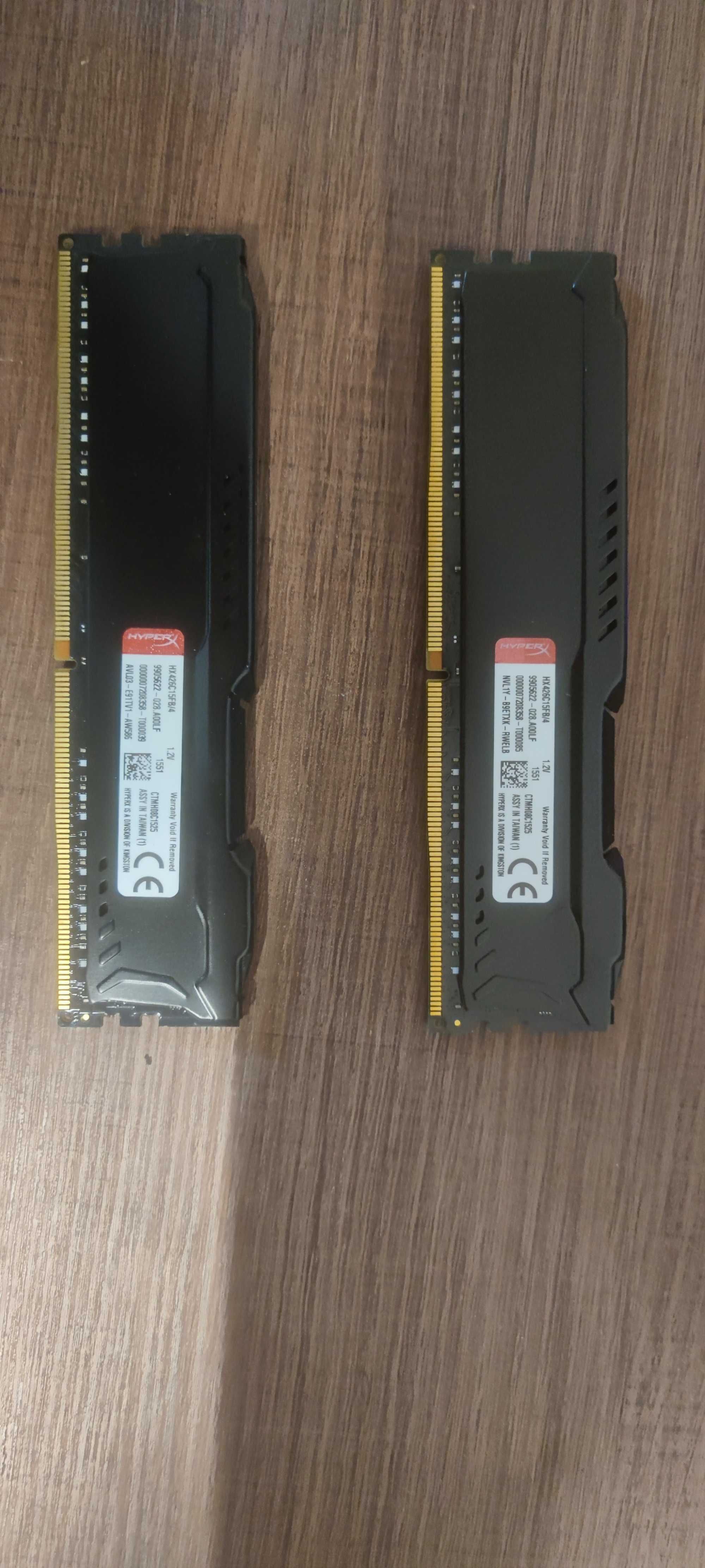 Pamięć RAM - HyperX Fury DDR4; 2666 Mhz CL15; 8 Gb: 2x 4Gb