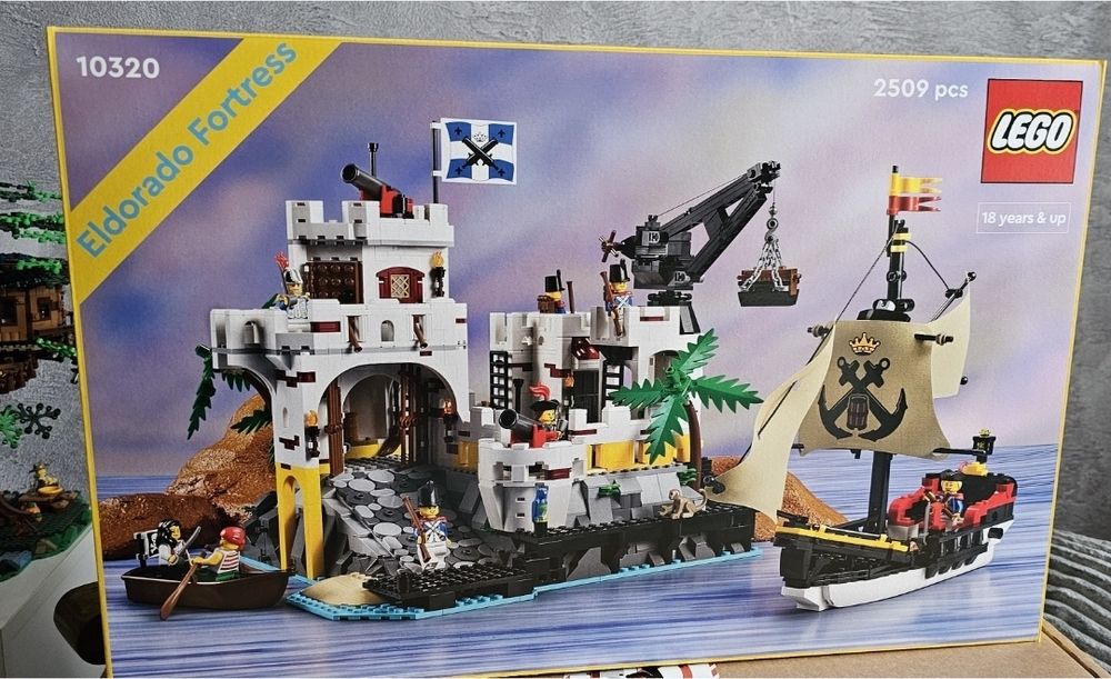 Nowy LEGO® 10320 ICONS - Twierdza Eldorado Poznań