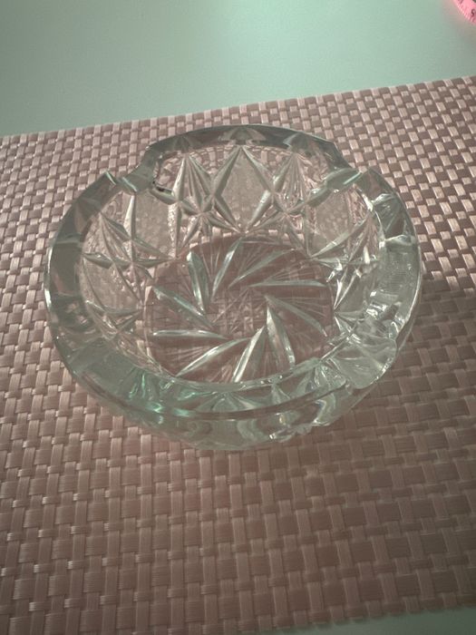 Popielniczka kryształowa