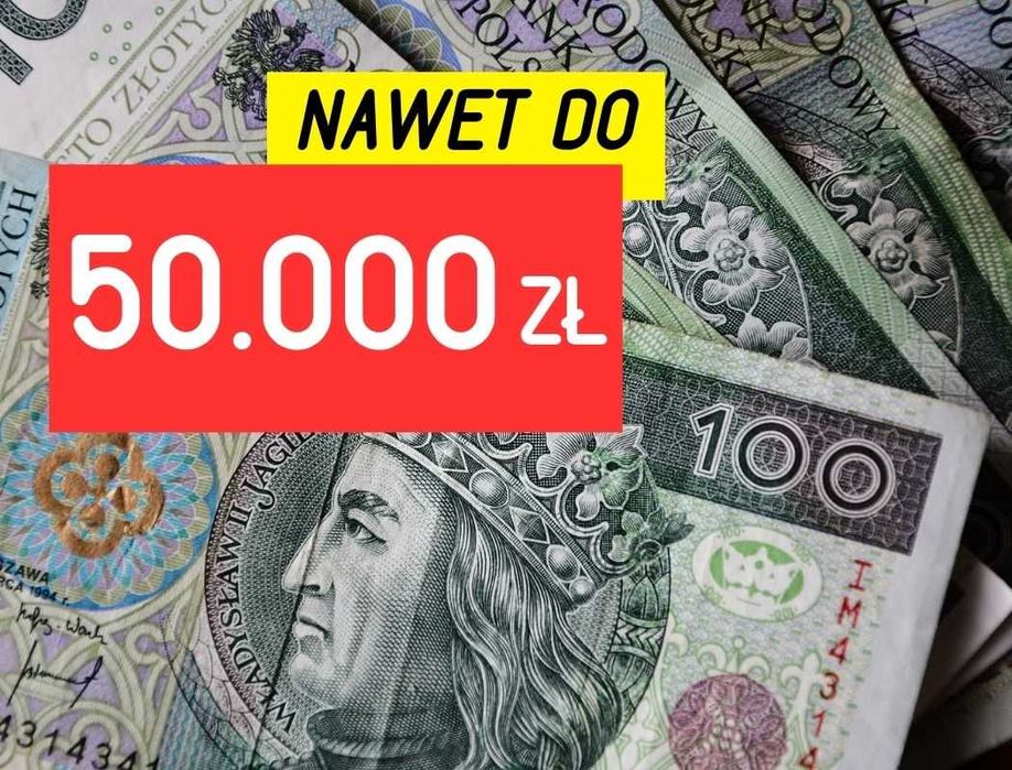 Pożyczki Prywatne - Gotówka od Ręki - bez formalności bez BIK na 800+