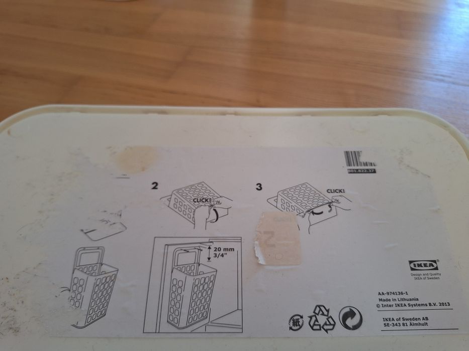 ikea Variera kosz na odpady do segregacji 10 l monia