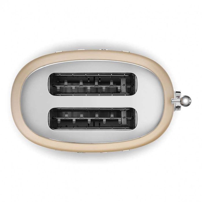 Тостер Smeg TSF01CHMEU матовий шампань