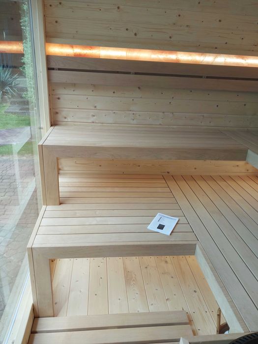 Sauna Ogrodowa z Przedsionkiem 3,5 m x 2,2 m