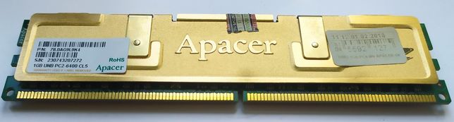 Модуль пам'яті Apacer DDR2 1GB 800 MHz PC6400