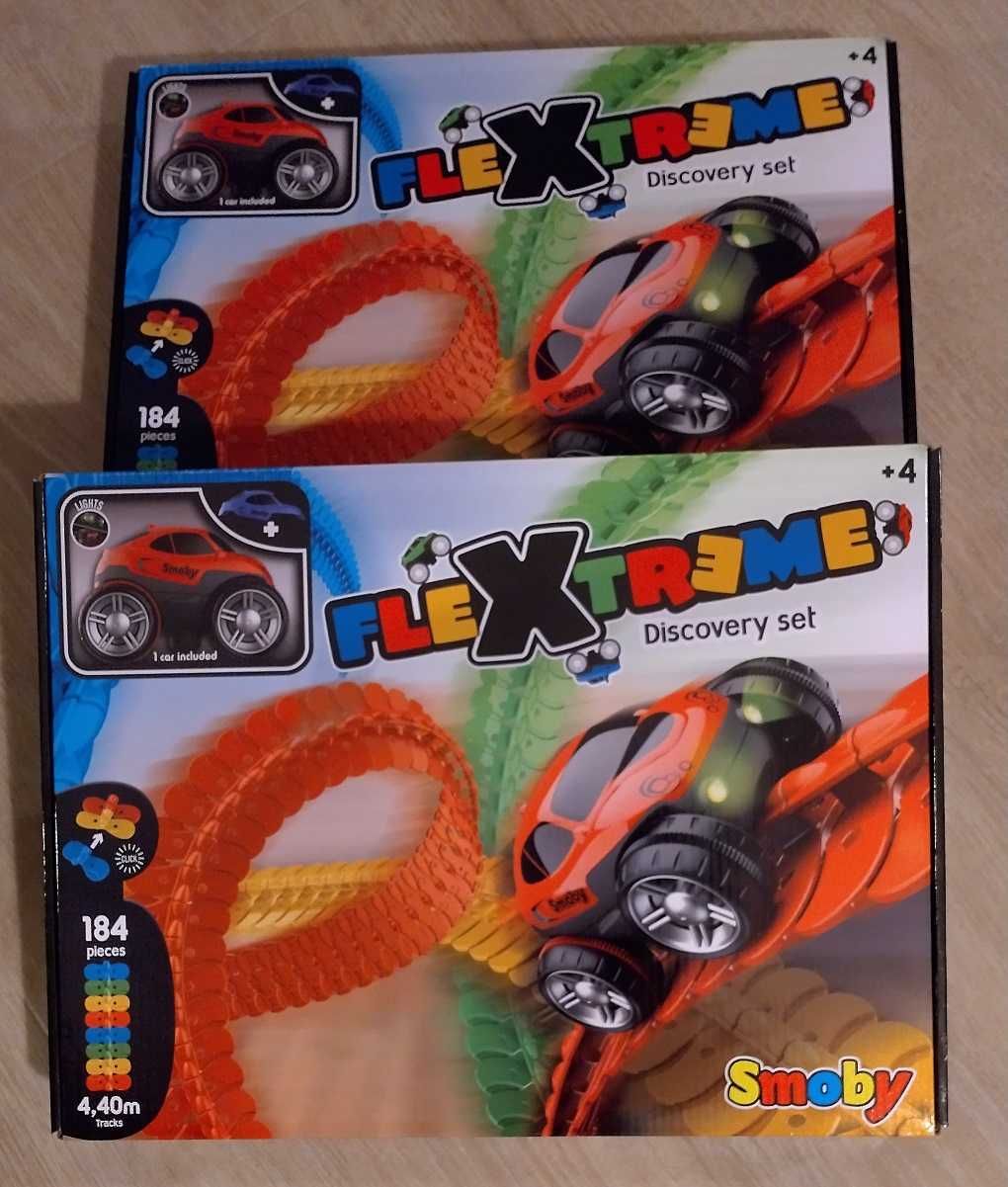 SMOBY FLEXTREME super tor rajdowy z samochodem do ewolucji i wyścigów