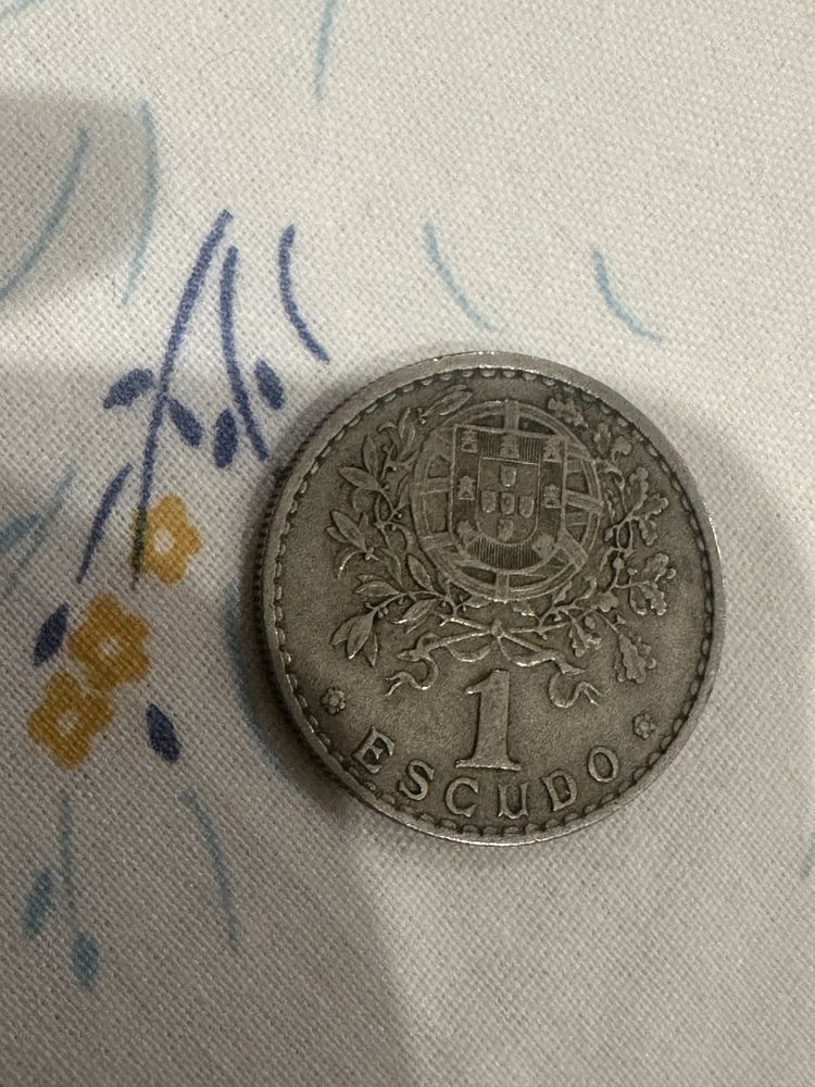 Moeda de 1 escudo de 1964