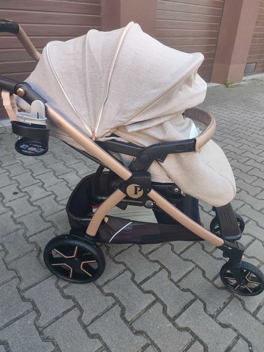 Niepowtarzalny wózek 2w1 Peg Perego Books 51S Lux Pop up Rose Gold