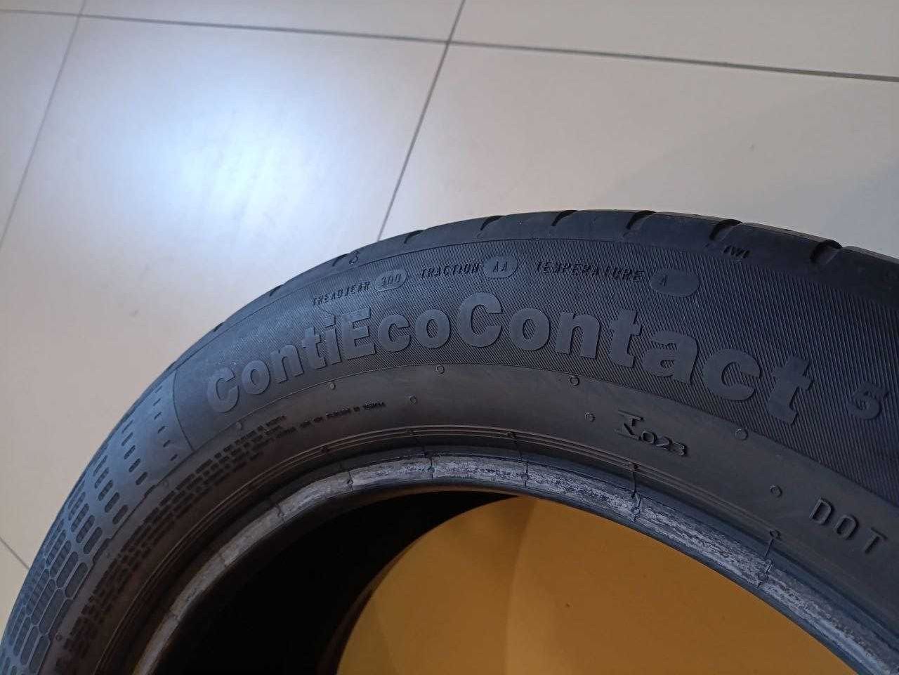 Пара шин б/у 205/55R16 91V Continental ContiEcoContact 5