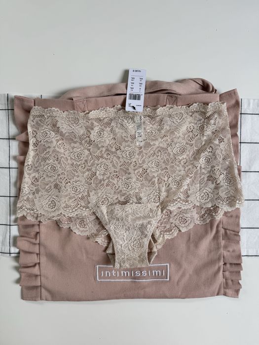 koronkowe figi culotte wysoki stan Intimissimi