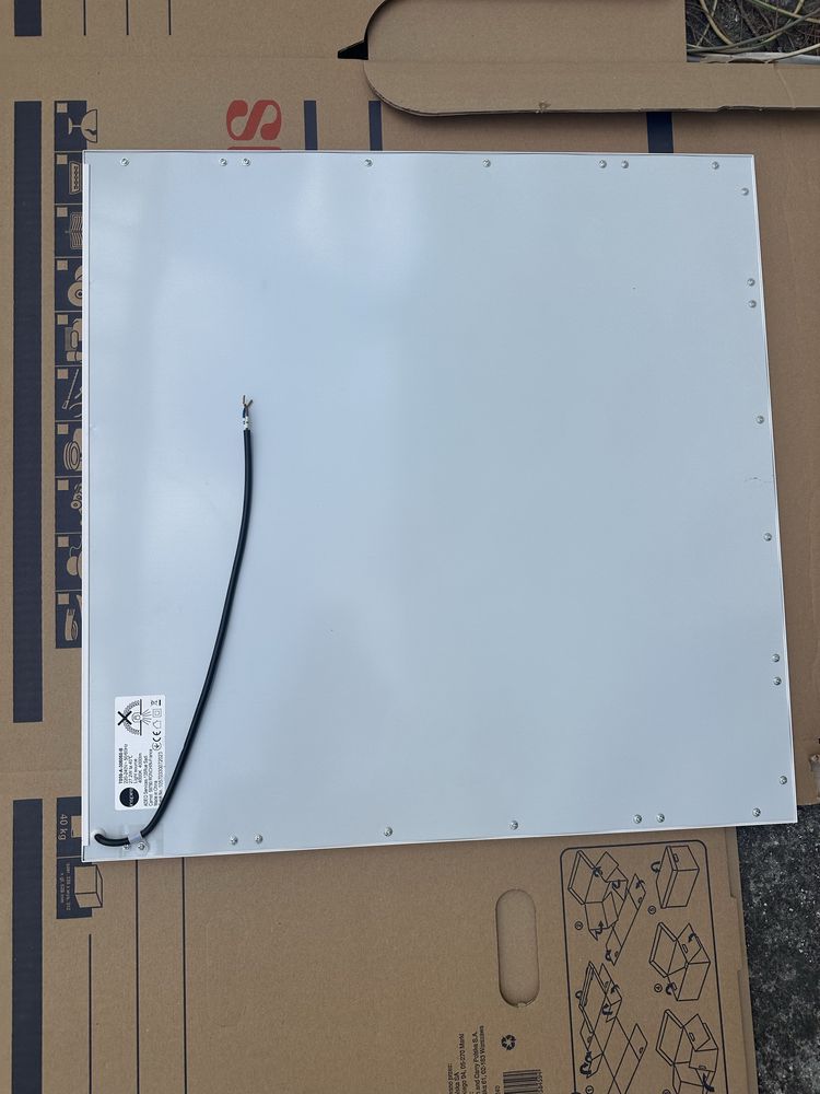 Panele lampy led 4000 lumenów inspire anvik leroy merlin 60x60, 16 szt