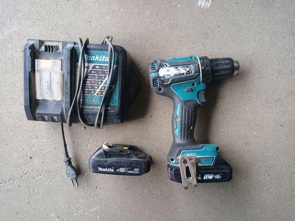 Wkrętarka Makita DDF 485 18 V komplet