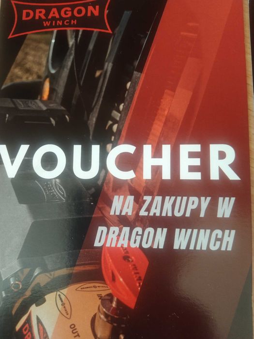 VOUCHER podarunkowy 100zł I 200zł zakupy w sklepie dragonwinch OKAZJA