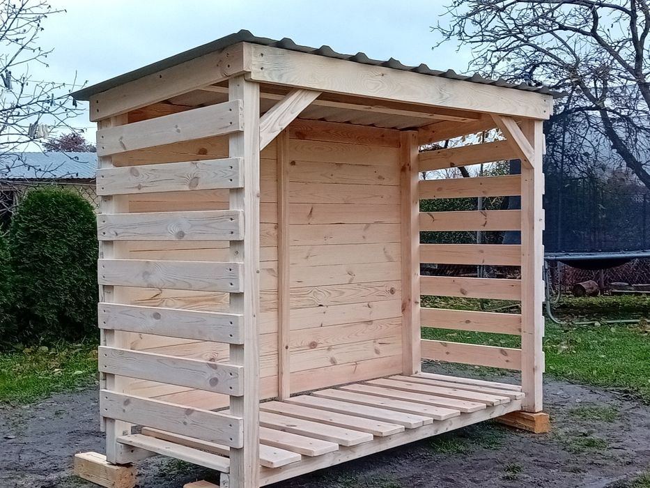 Drewutnie (schowki ) na drewno małe I duże