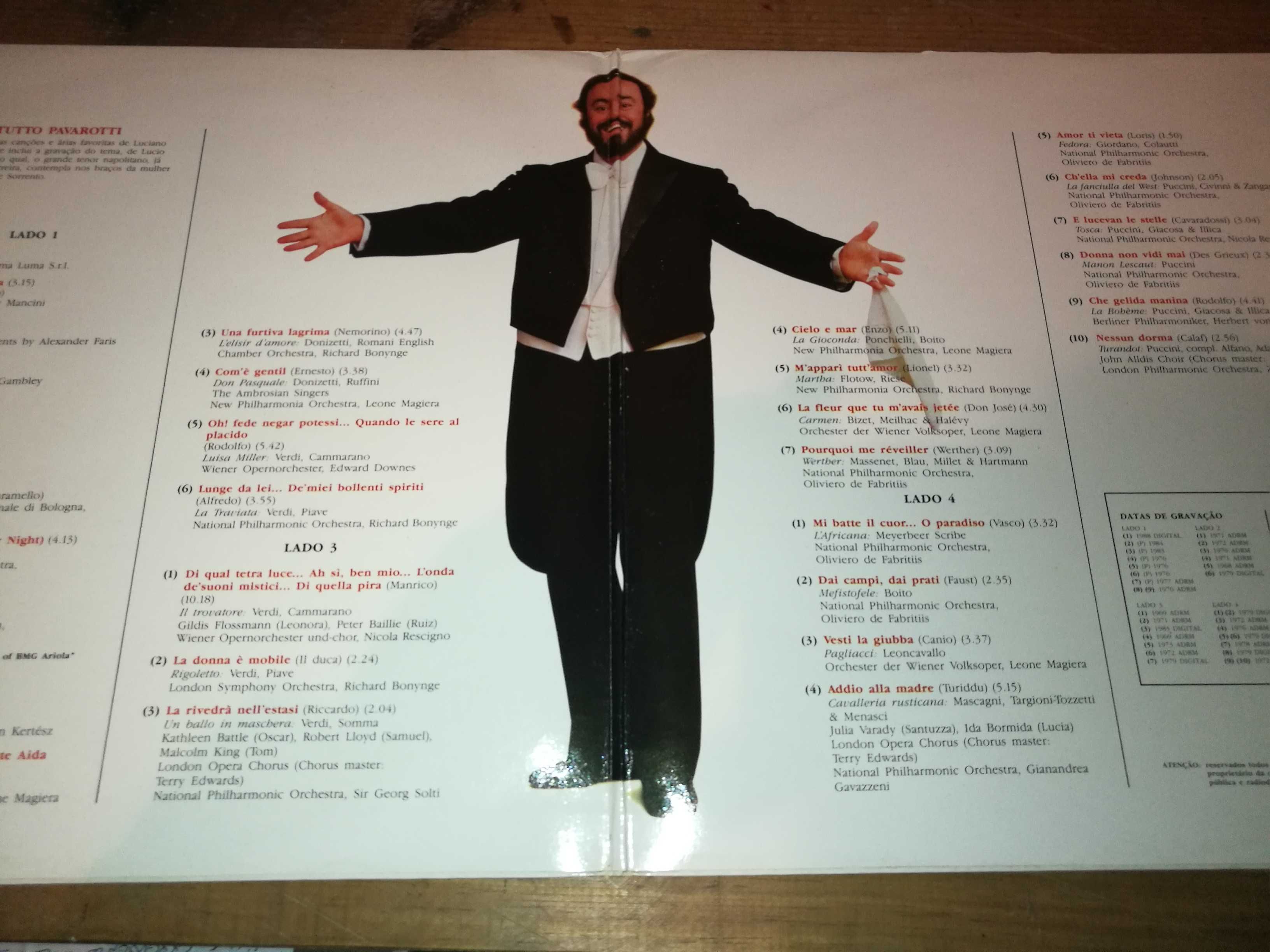 Pavarotti/Kanawa/Placido D etc…  Welcome To A Night at Opera  2 x LP