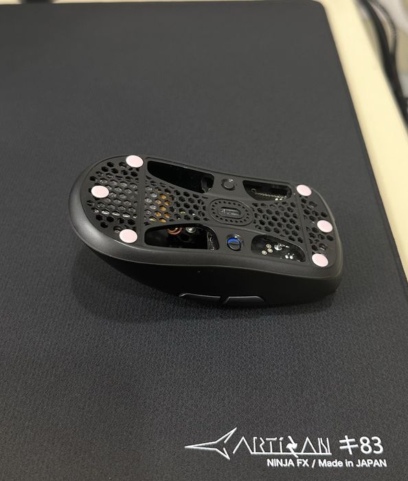Mouse Hitscan Hyperlight Black