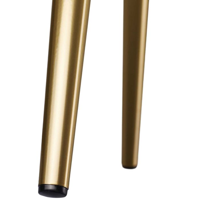 Krzesło do jadalni Marilyn kremowy/złoty OUTLET