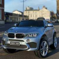 PROMO! -10% Lakierowane BMW X6M auto na akumulator samochodzik srebrny