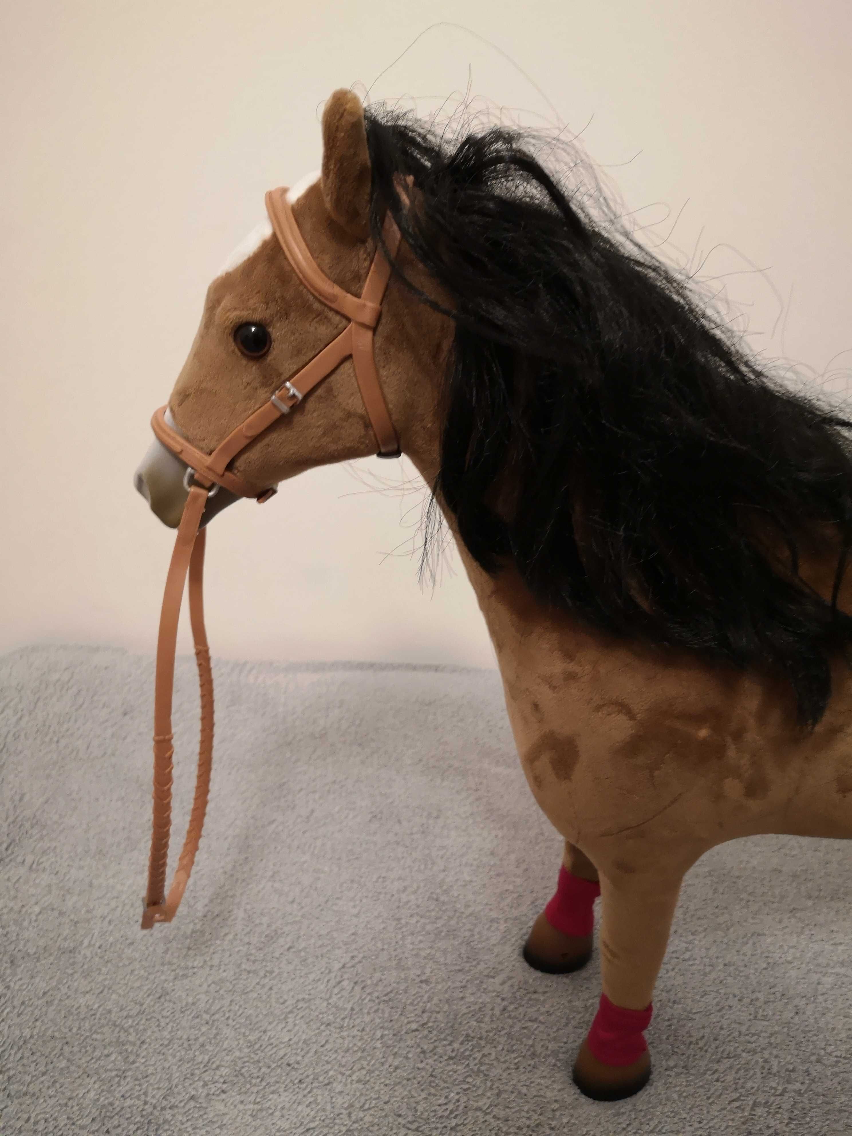 zabawka koń duży 50 cm ruchome nogi i kopytka