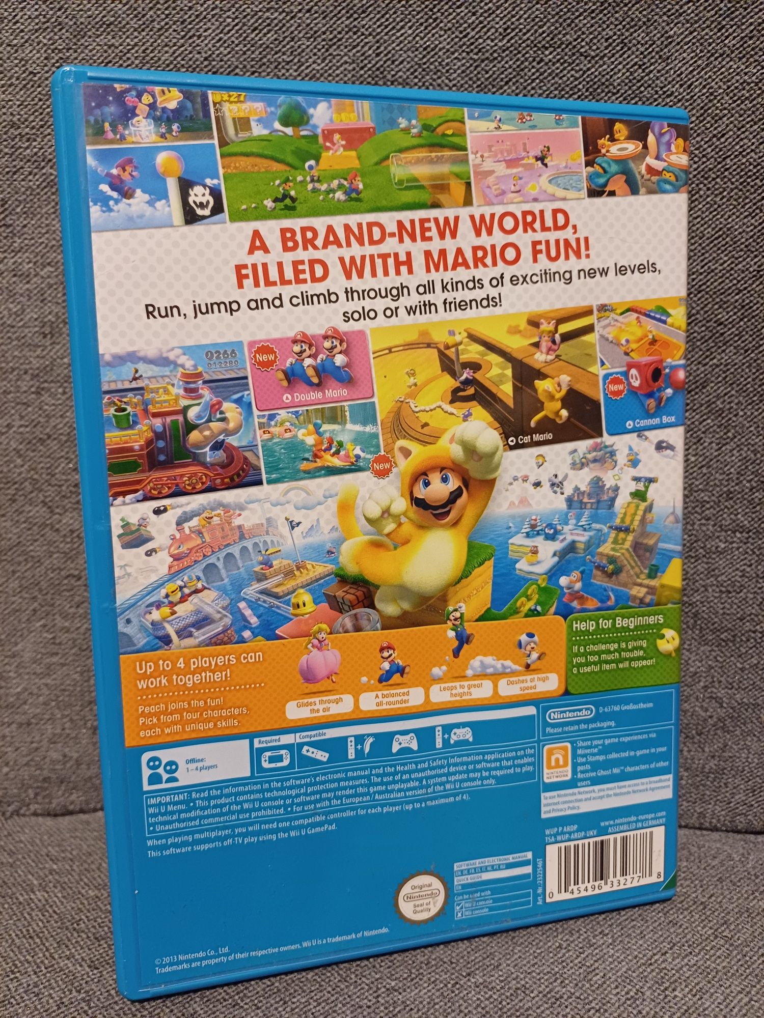 Super Mario 3D World Nintendo WiiU angielska bdb stan