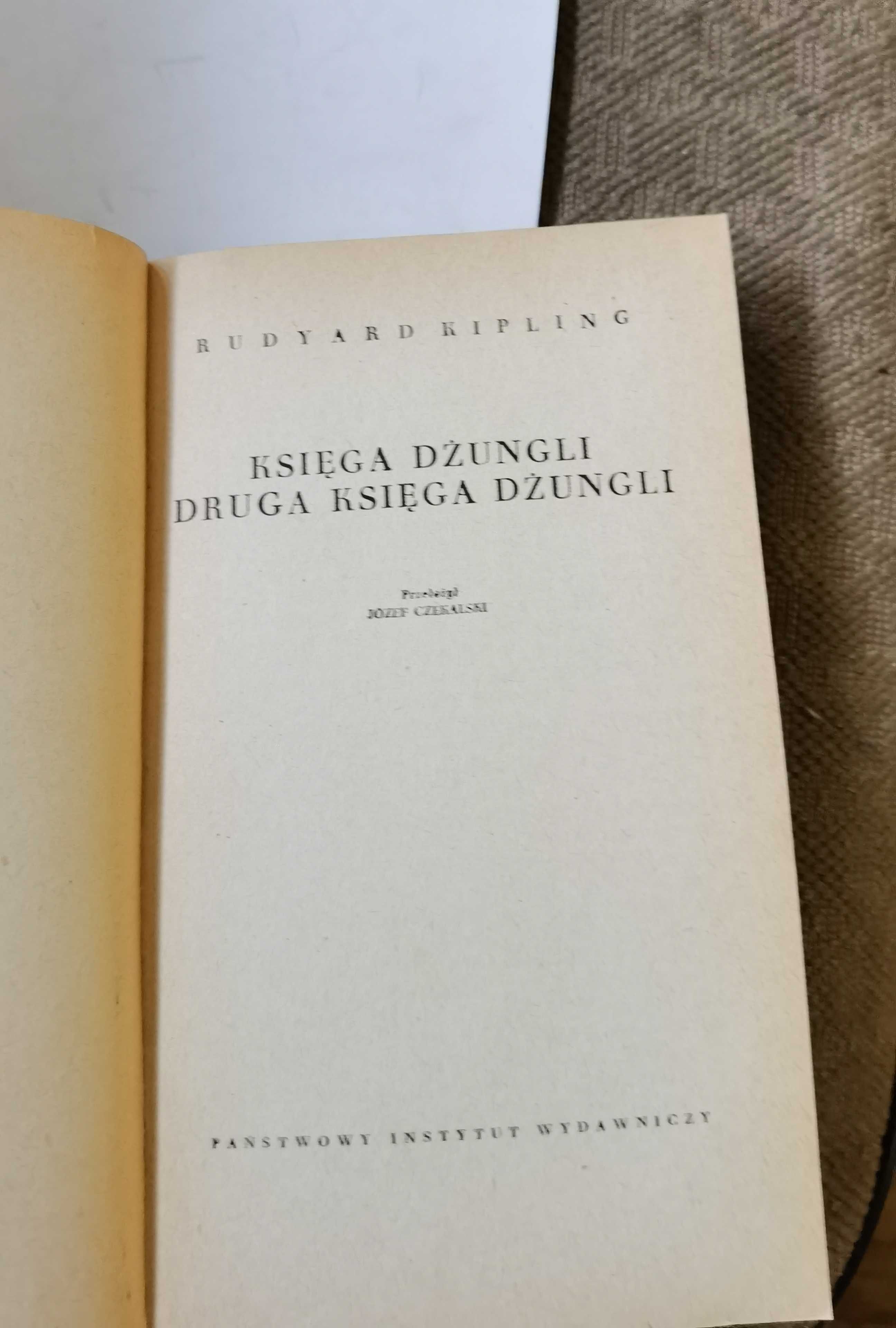 Rudyard Kipling KSIĘGA Dżungli, PIW