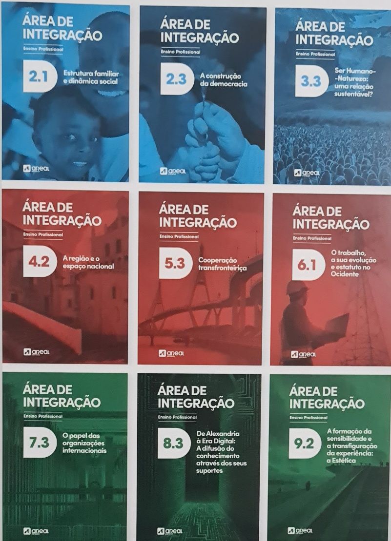 Ensino Profissional. Área de integração. Novos
