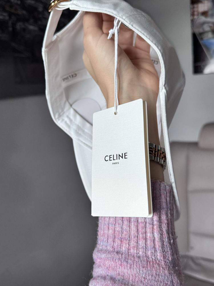Czapka z daszkiem Komplet metek 100% bawełna Celine