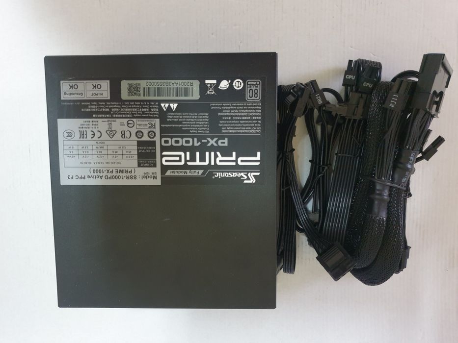 Seasonic SSR-1000PD Platinum Active PFC F3 (Prime PX-1000)