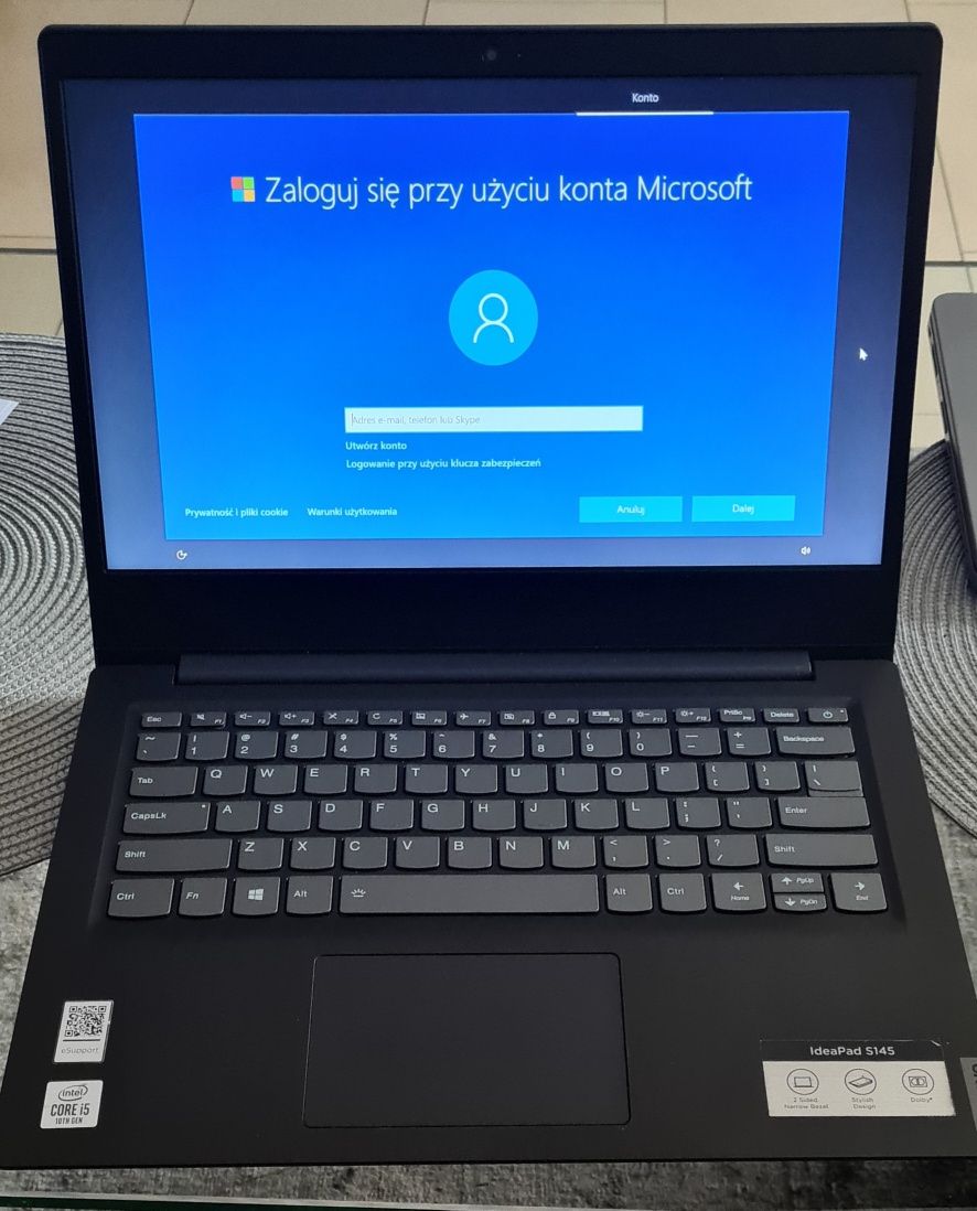 Laptop lenovo S145 14 I5 8GB 512SSD W10