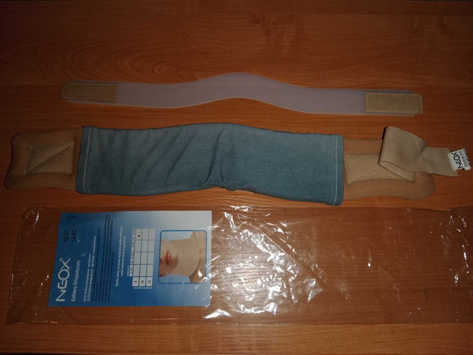 Kołnierz ortopedyczny kręgosłup szyjny stabilizator rehabilitacyjny