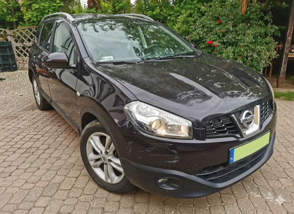 Nissan Qashqai+2 salon PL, bezwypadkowy 7os panorama, 4x4 LONG 2.0DCI 150KM po serwisie