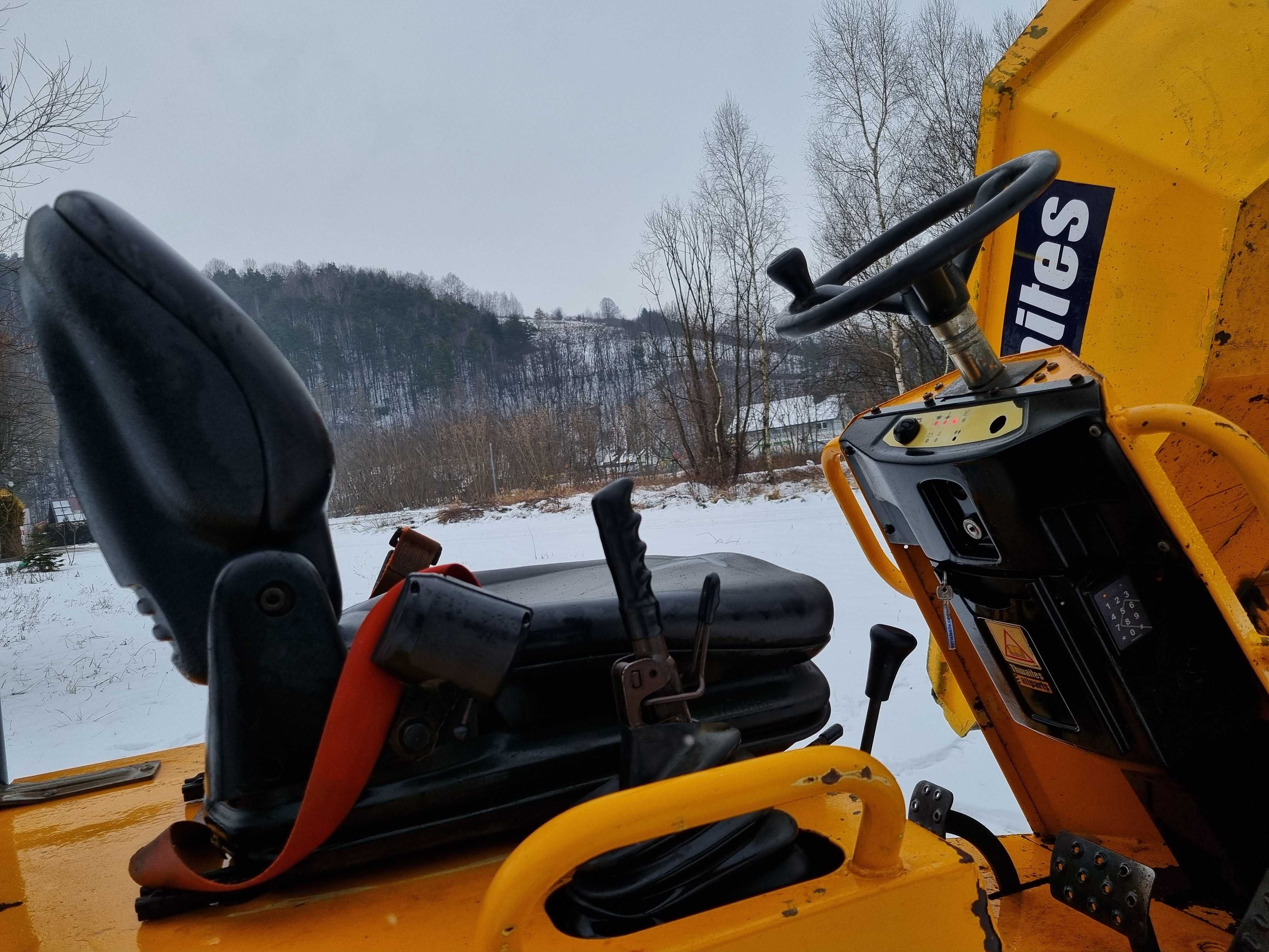 Wozidło 3t Thwaites JAK NOWE 2018r Import Norwegia 1530h KIPER+OBRÓT!