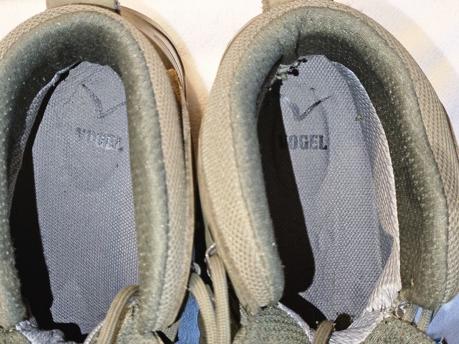 Берці низькі Waterproof, Олива, Vogel 1492, 45 р, напівберці армійські