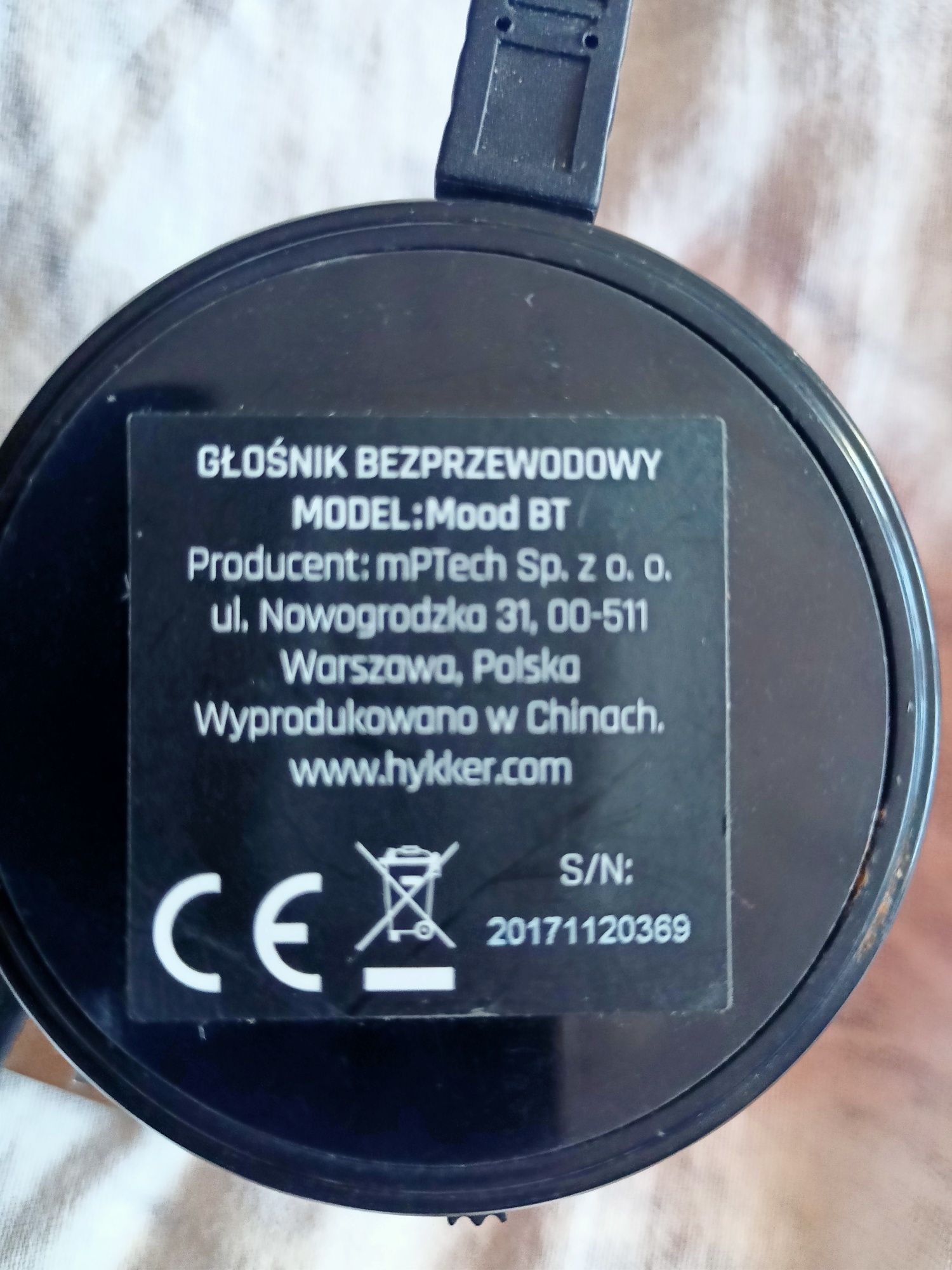 Głośnik bezprzewodowy z kartą 2GB