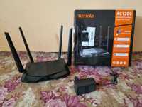 ROUTER TENDA AC10U AC1200 WiFi 5 AC DualBand Gigabit LAN cały zestaw