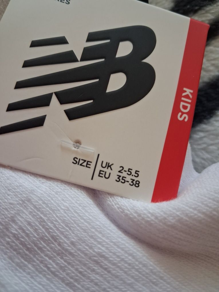 Skarpety bawełniane New Balance 35-38 nowe z metką