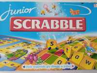 Gra planszowa scrabble junior mattel słowna edukacyjna logiczna