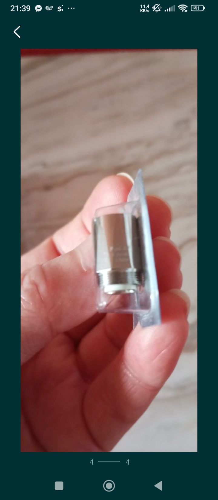 Nowa grzałka,gumka,atomizer
