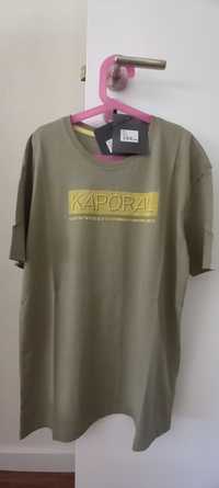T-shirt kaporal caqui nova 14 anos
