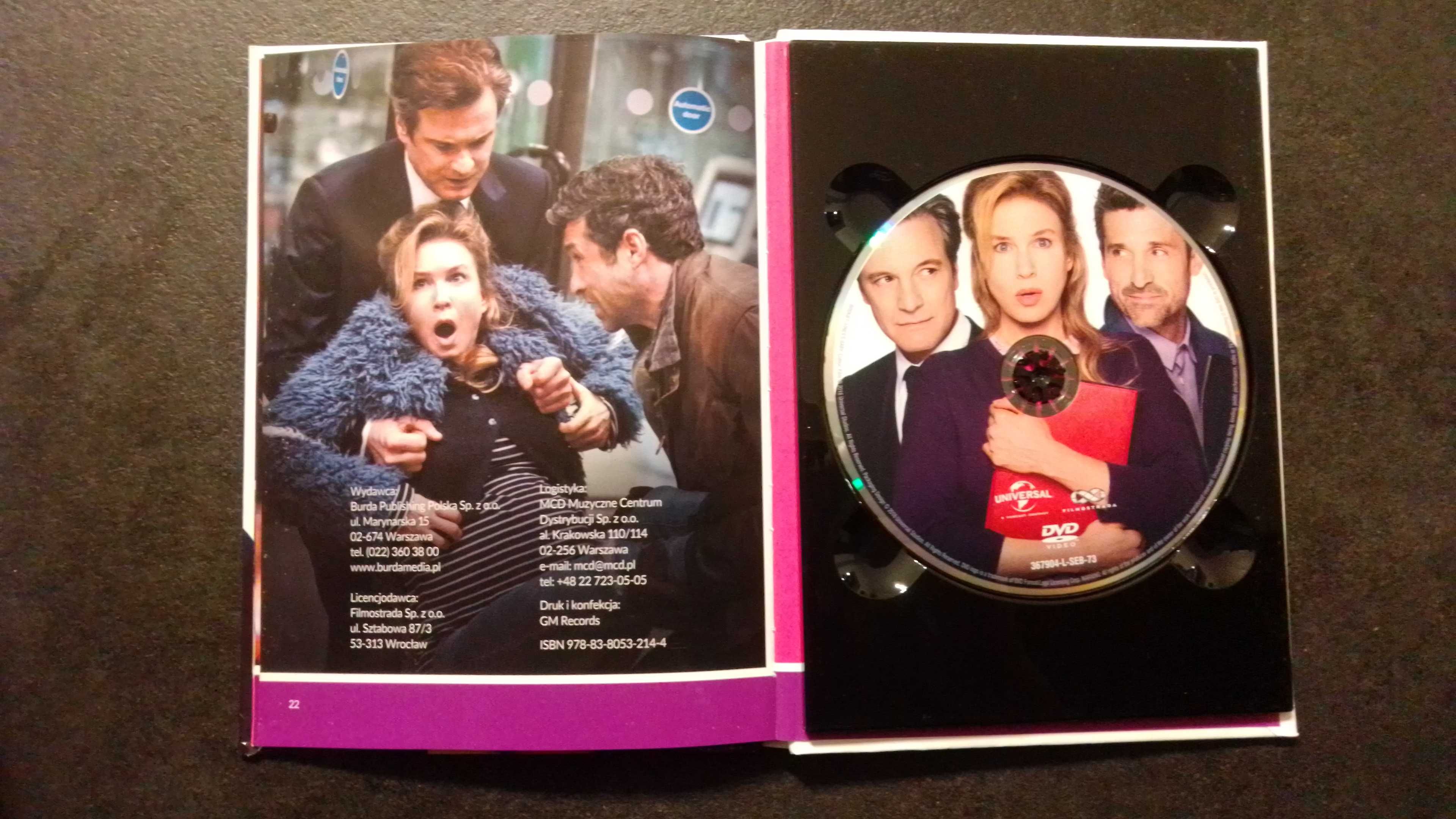 Bridget Jones 3 Baby DVD 2016 komedia romantyczna