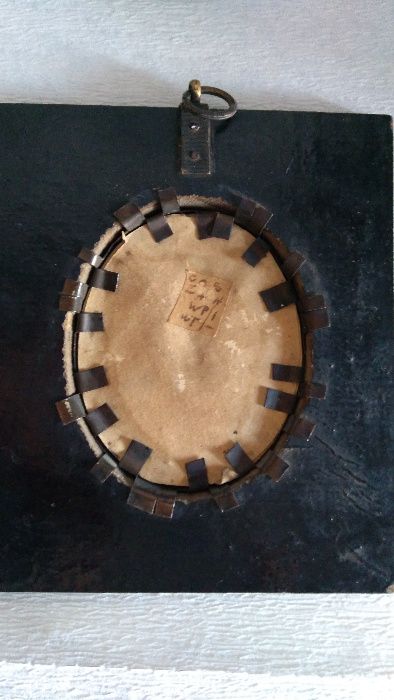 Miniatura portret kobiety , w ramkach , wym. 13x10 cm.
