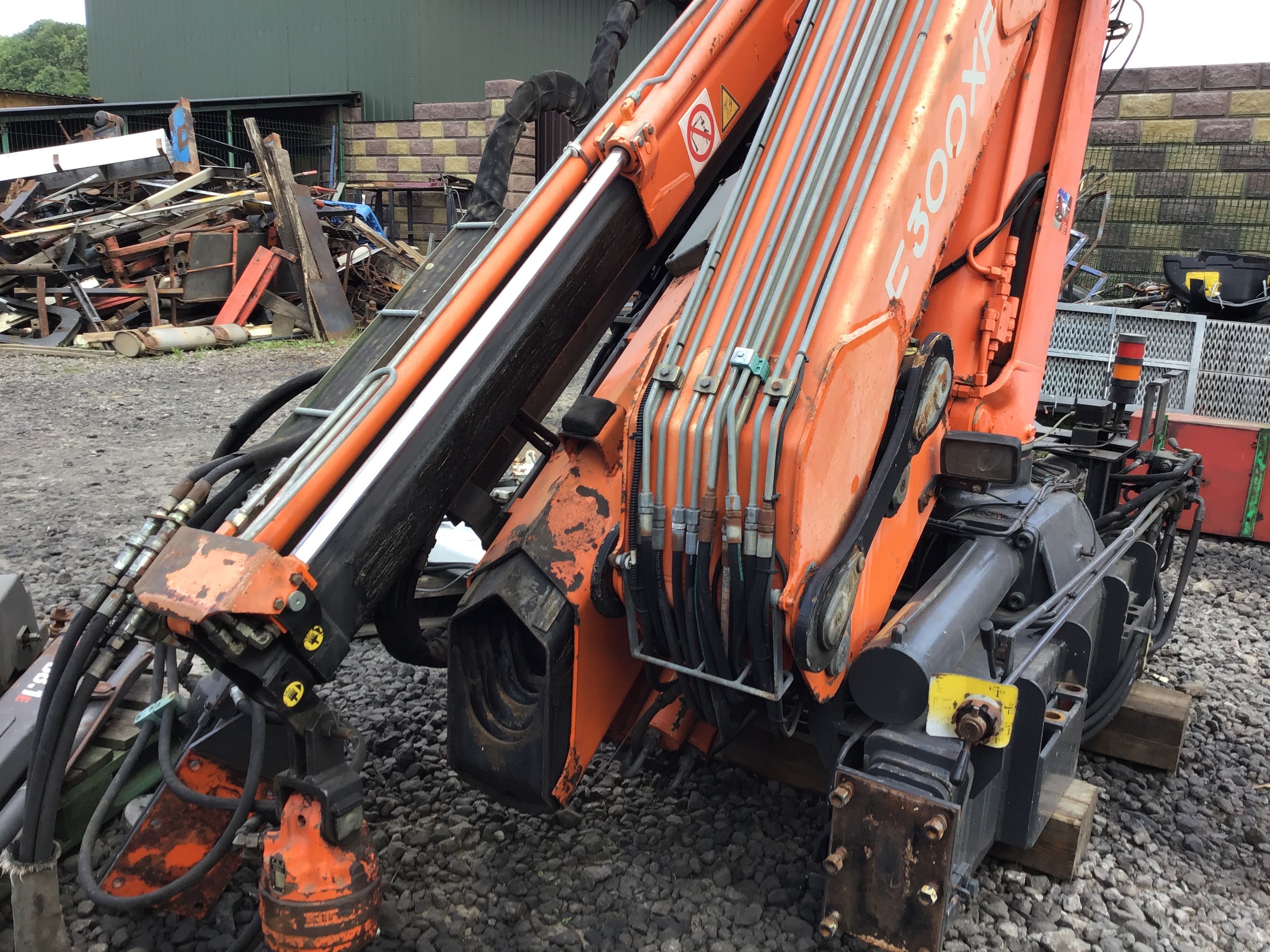 Кран маніпулятор FASSI 300 +JIP