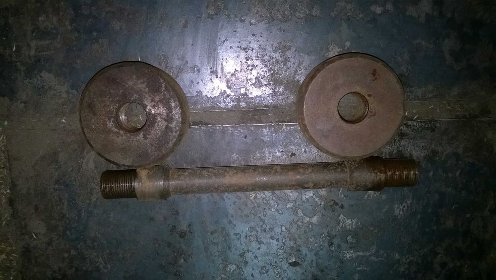 Штанга Гантель Млинець 4 кг 7 кг Диск Вага ЗАЛІЗо