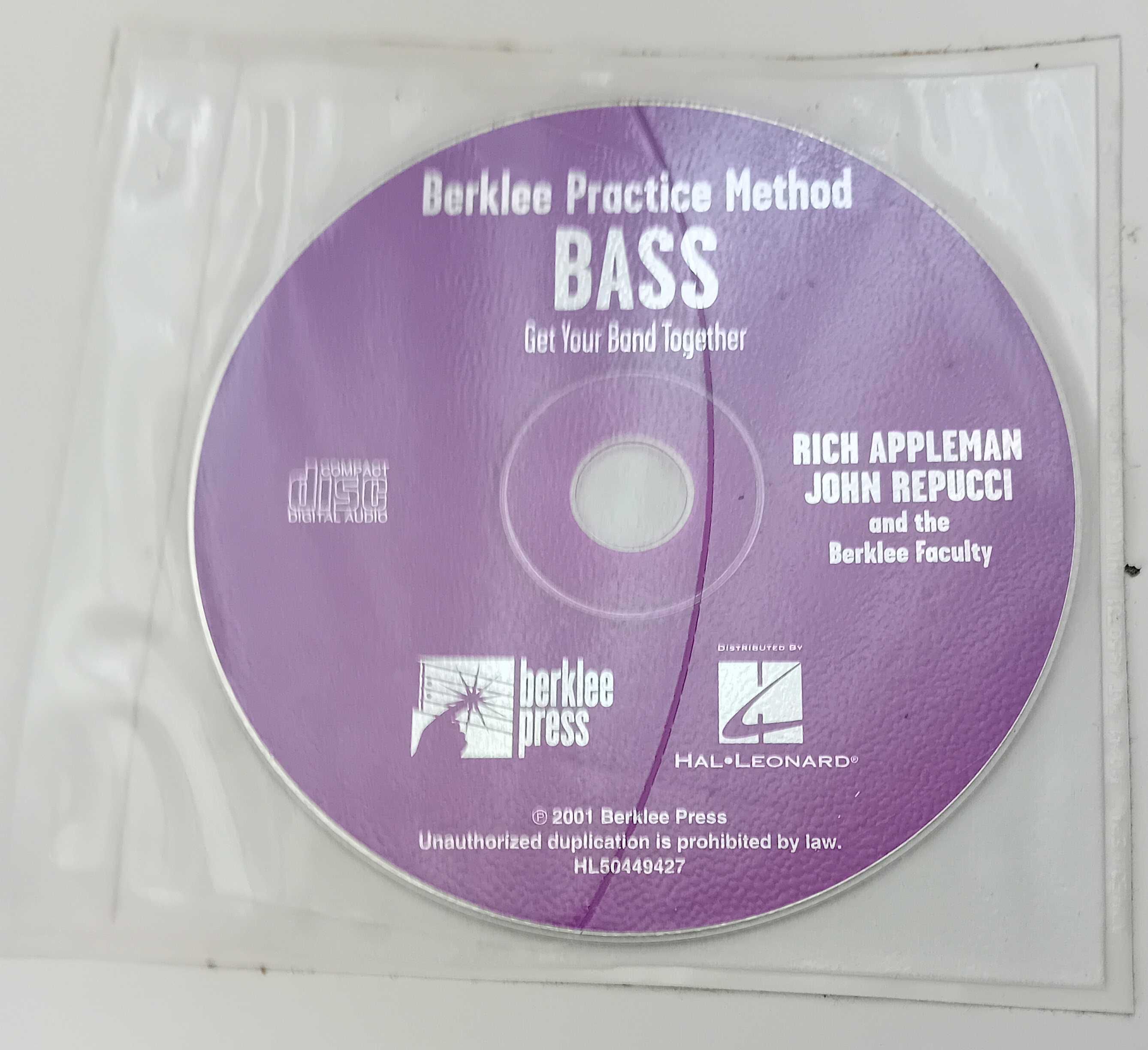 Livro p/ aprender Baixo: Berklee Practice Method + CD