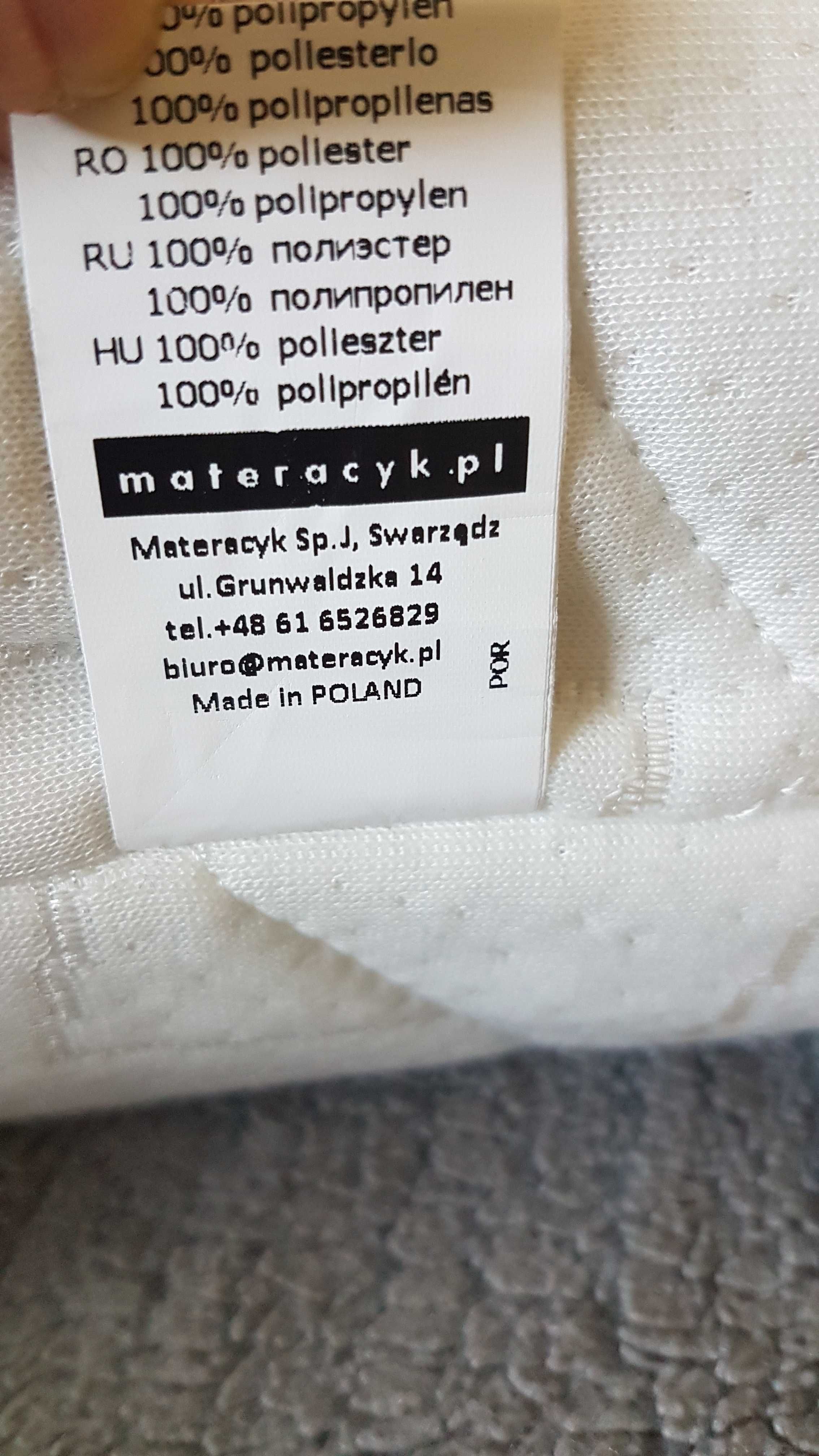 Materac 120x60, Fiki Miki, lateks-pianka-kokos, dwustronny