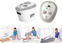 Masażer aparat do masażu Doctor Life 2002D +4 mankiety i pas na brzuch