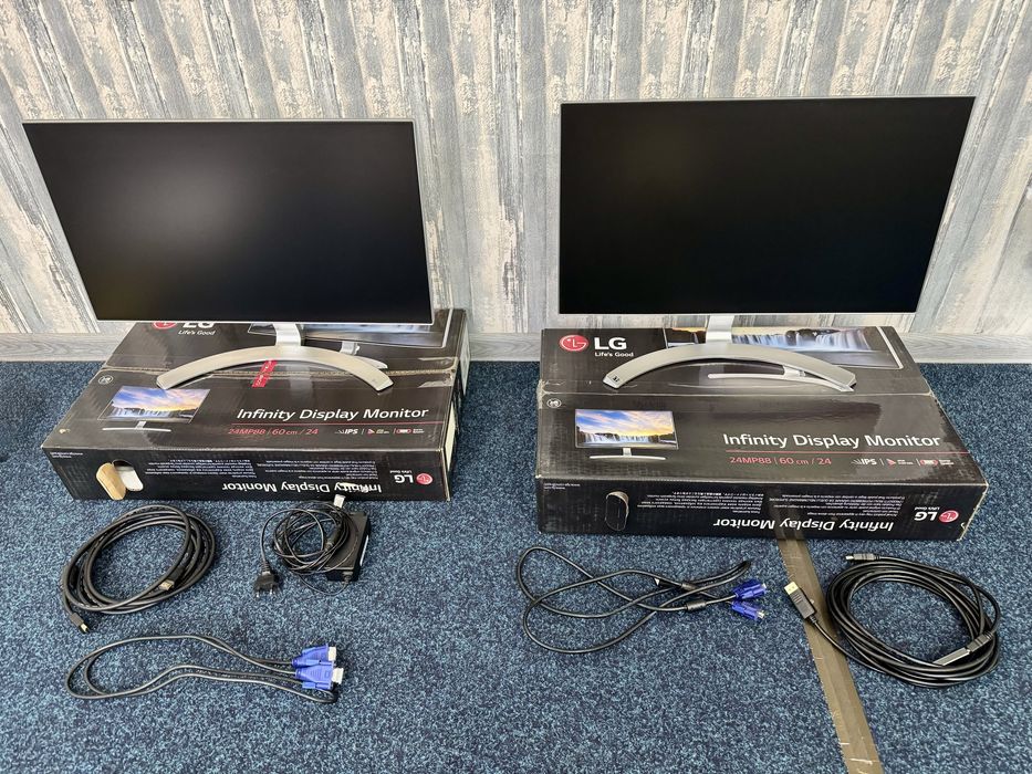 Монітори lg 24mp88hv-s 24 IPS