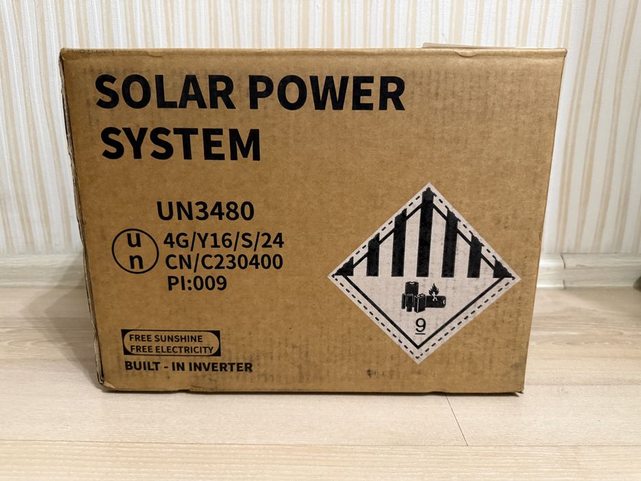 Зарядная станция Blue Carbon номинальная 1100w емкость 1024втч LiFePO₄